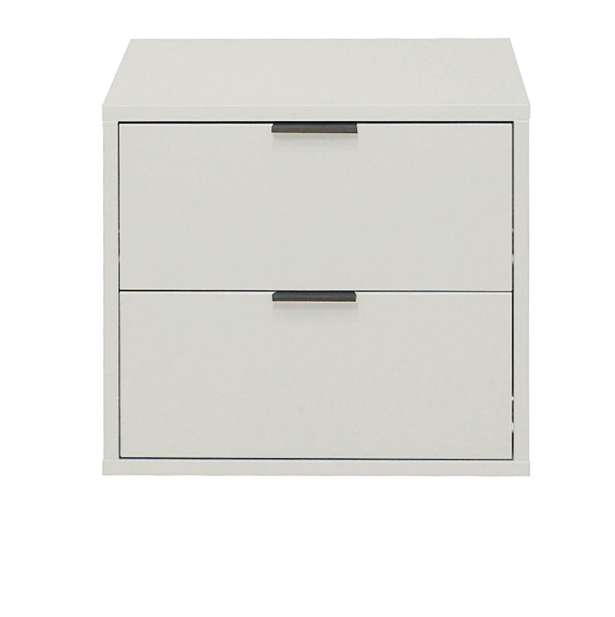 KOMMODE Erna 51x45x47 Kreidegrau matt Lack - Hellgrau, Holzwerkstoff (51/47/45cm) - 58aufmkessel