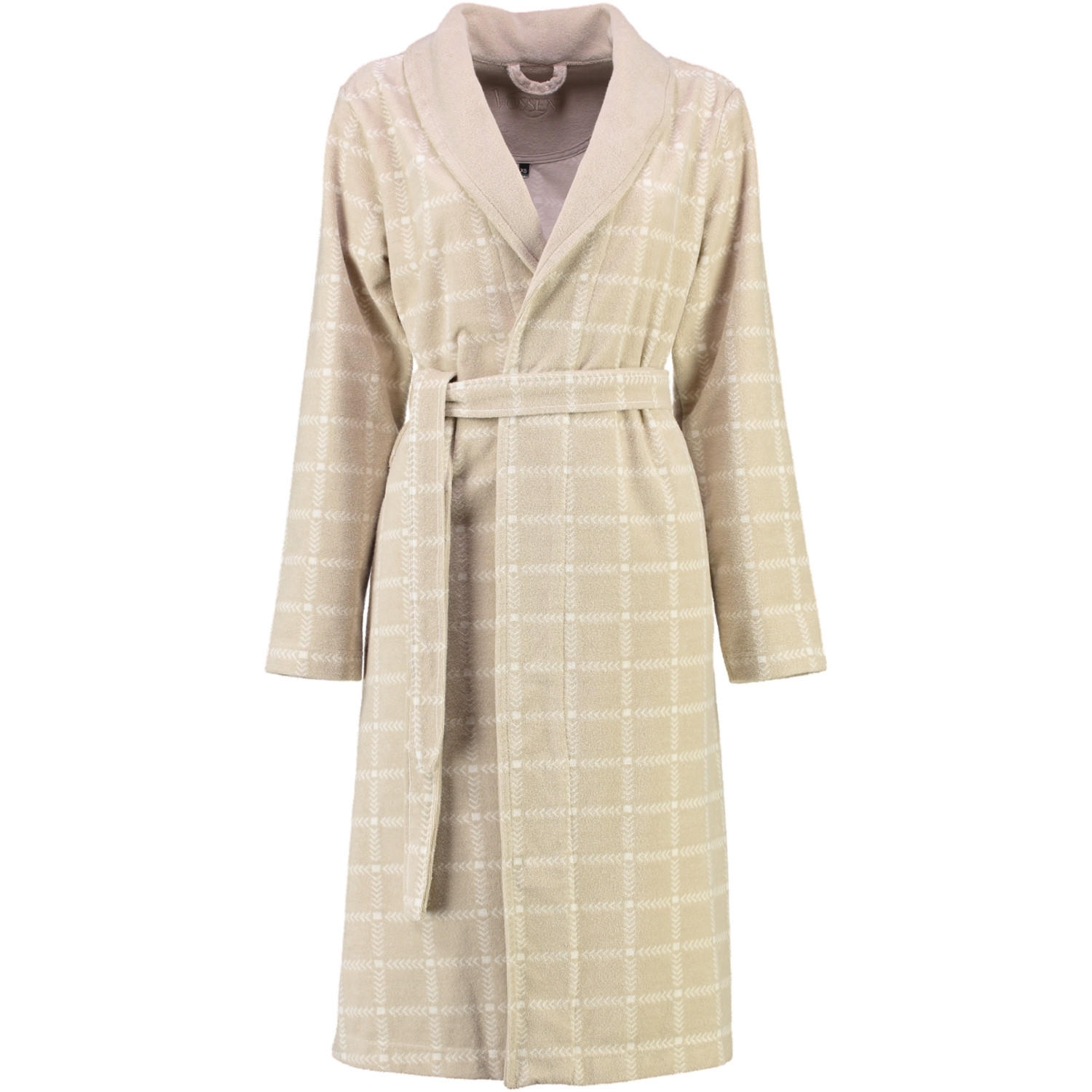 BADEMANTEL DAMEN SCHALKRAGEN VANJA SIENA - 002 - Grün, Textil (XSnull) - Vossen