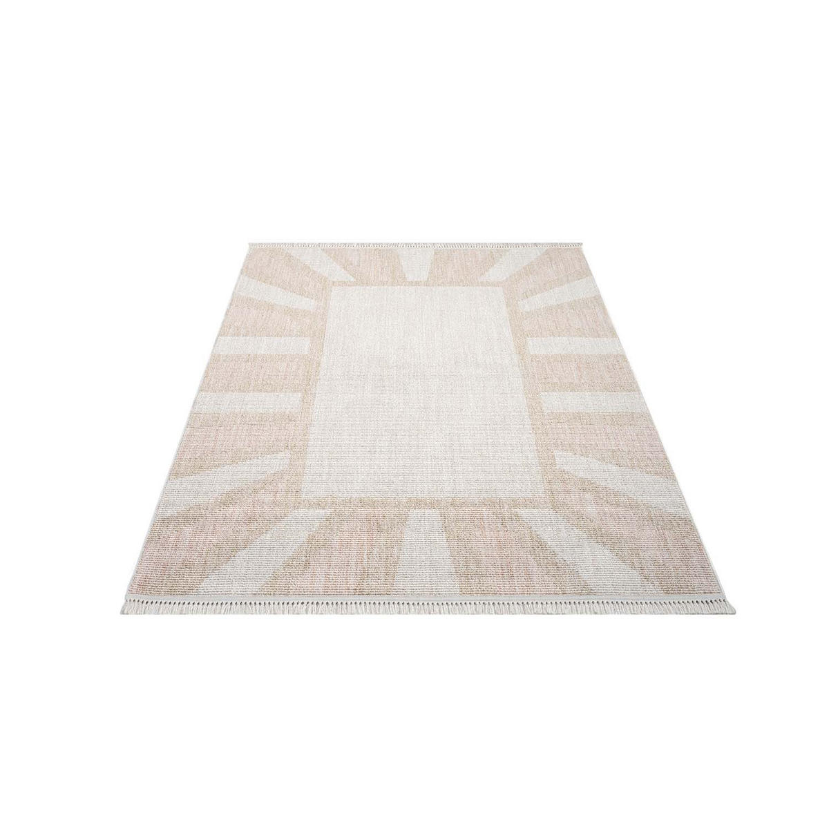 KURZFLOR-TEPPICH Clasico 9152 Rosa 140x200 cm - Rosa, Textil (140/200cm) - carpet city