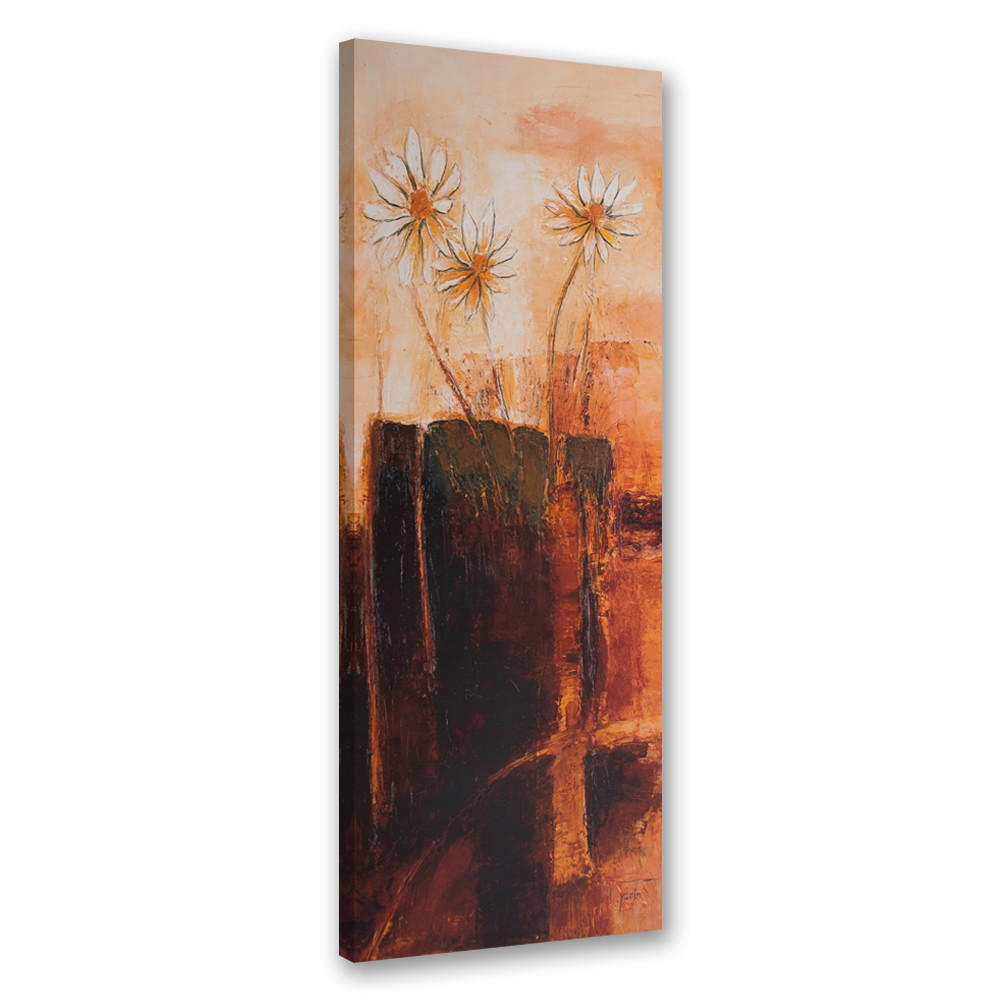 Feeby Wandbild Braun 30x90 cm