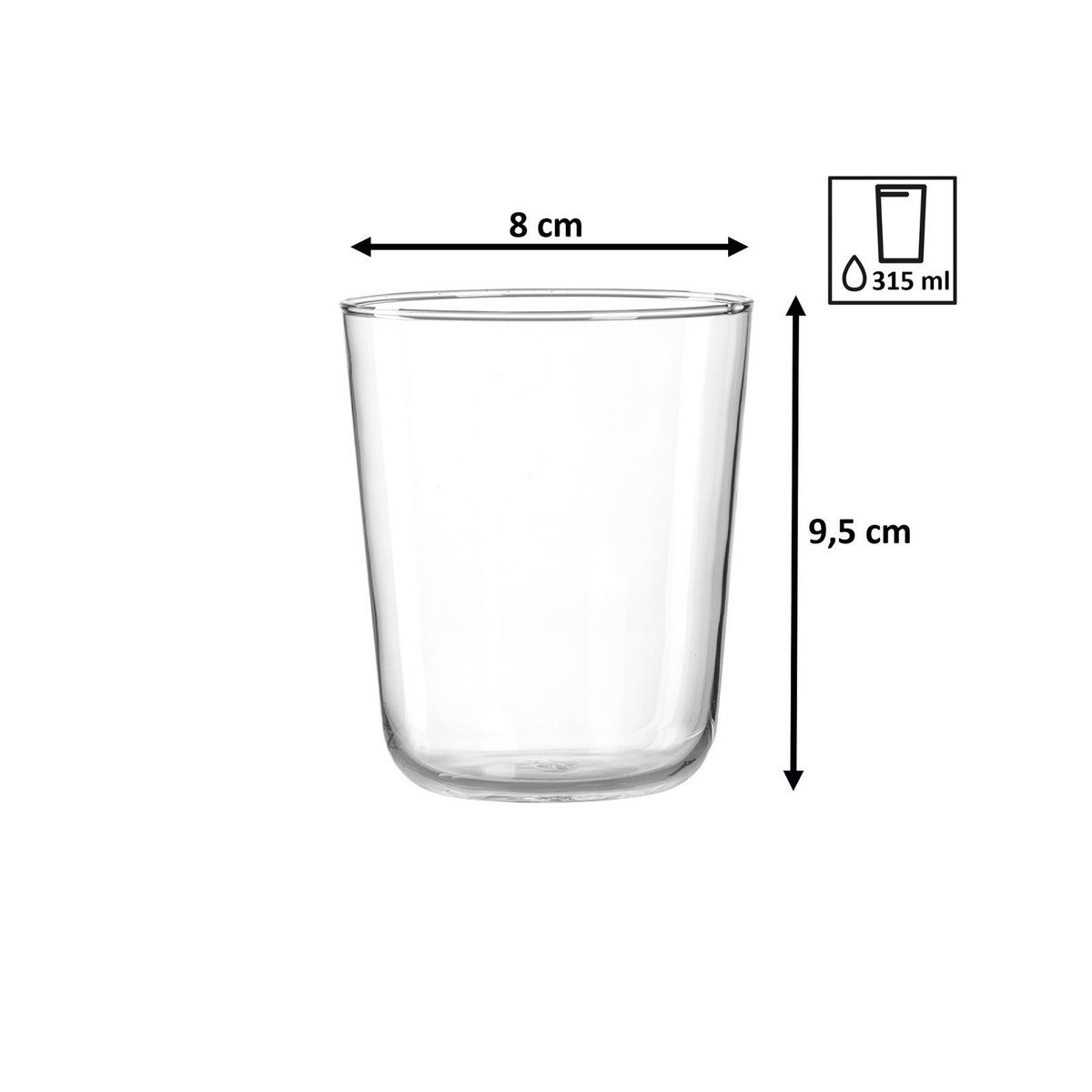 WHISKYBECHER Loa transparent 315 ml 6er Set - Transparent, Glas (0.315L) - Ritzenhoff Breker
