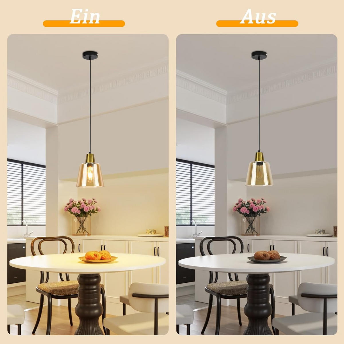 KRONLEUCHTER Brilhild 18.5/18.5/146.5 cm - Schwarz, Metall (146.5/18.5/18.5cm) - ZMH