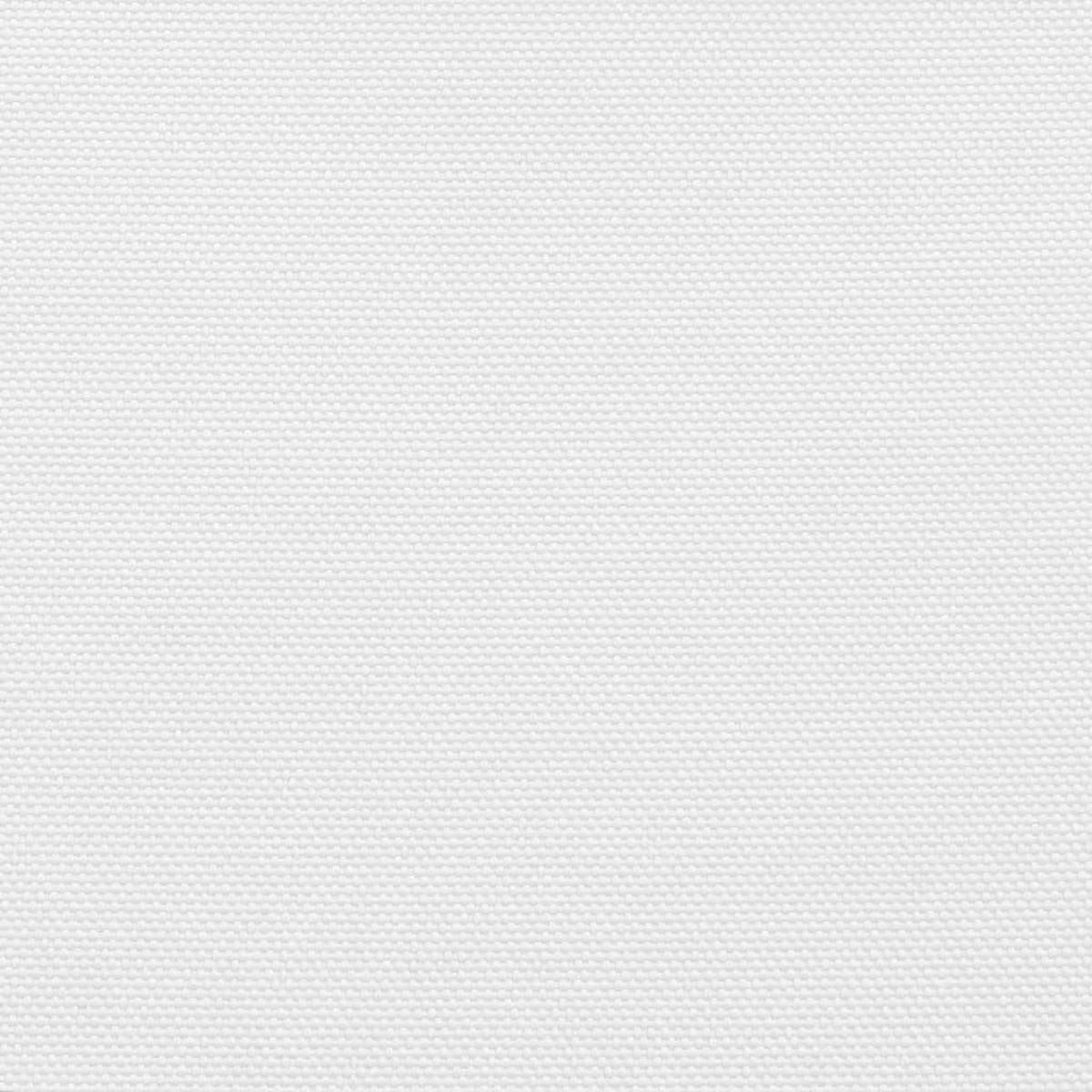 SONNENSEGEL Oxford-Gewebe Rechteckig 3/6 M Weiss - Weiß, Textil (300/600cm) - vidaXL