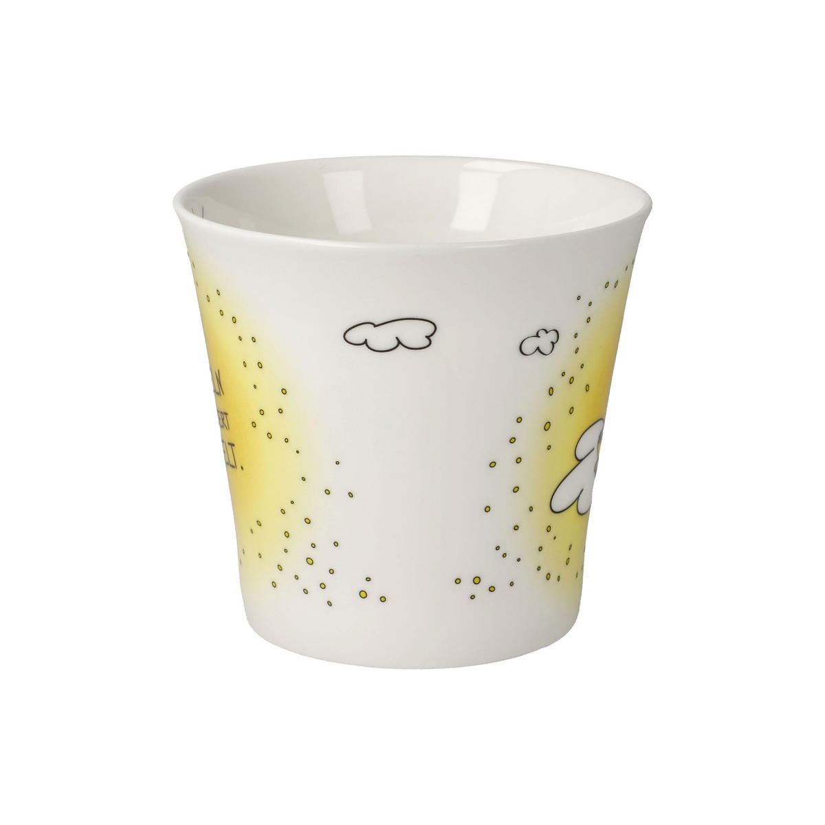 TEETASSE Der kleine Yogi - Dein Lächeln, Fine Bone China, Bunt, 350 ml - Multicolor, Keramik (0.35L) - Goebel