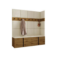 GARDEROBEN-SET Orion II - Beige/Eiche Artisan, Holzwerkstoff/Kunststoff (168/186/46cm) - MIRJAN24