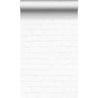 TAPETE Stein-Optik 53 cm x 10.05 m - Weiß, Papier (53/1000cm) - Origin Wallcoverings