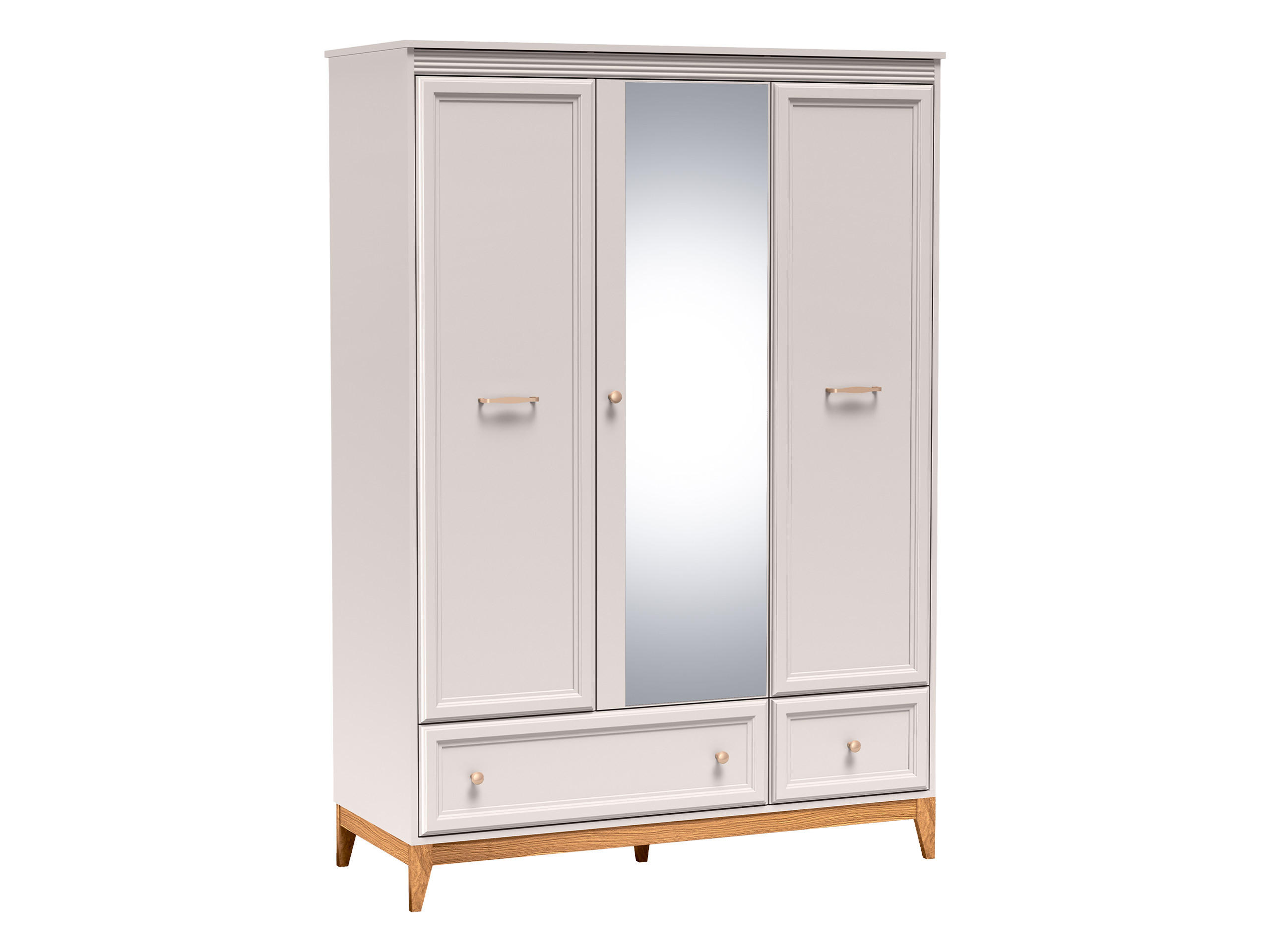 Mirjan24 Drehtürenschrank Kaschmir 136x193x55 cm