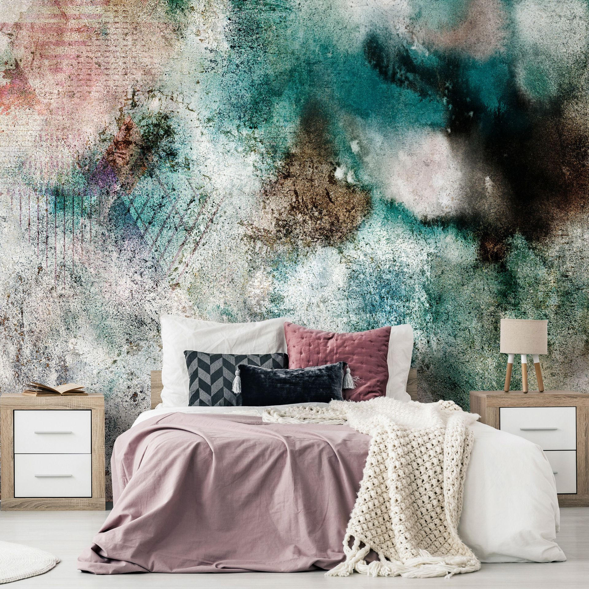 VLIESTAPETE Bunt 150/105 cm - Multicolor, Textil (150/1cm) - KUNSTLOFT