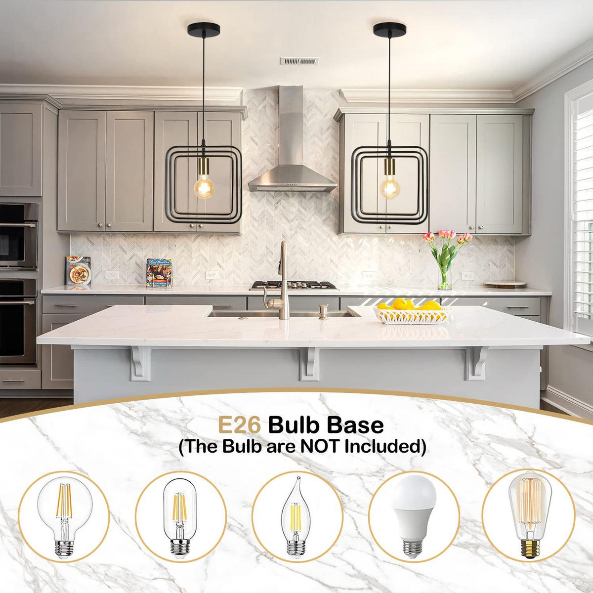 HÄNGELEUCHTE Mirag 30/150/30 cm - Schwarz, Metall (30/30/150cm) - ZMH