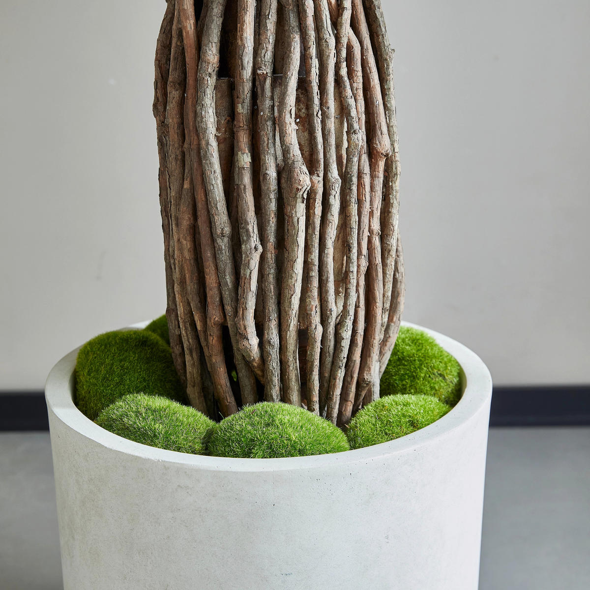 KUNSTBAUM Künstlicher Ficus – Amadior 150 cm - Grün, Kunststoff (150cm) - aplanta