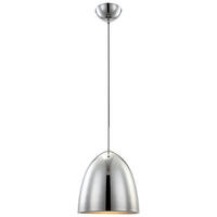 LED HÄNGELEUCHTE Aluminium Chrom Silber - Silberfarben, Metall (25/25/132cm) - Globo Lighting