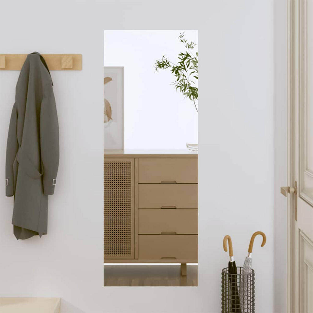 WANDSPIEGEL 30x80 cm Glas Rechteckig - Silberfarben, Glas (30/1/80cm) - furnicato