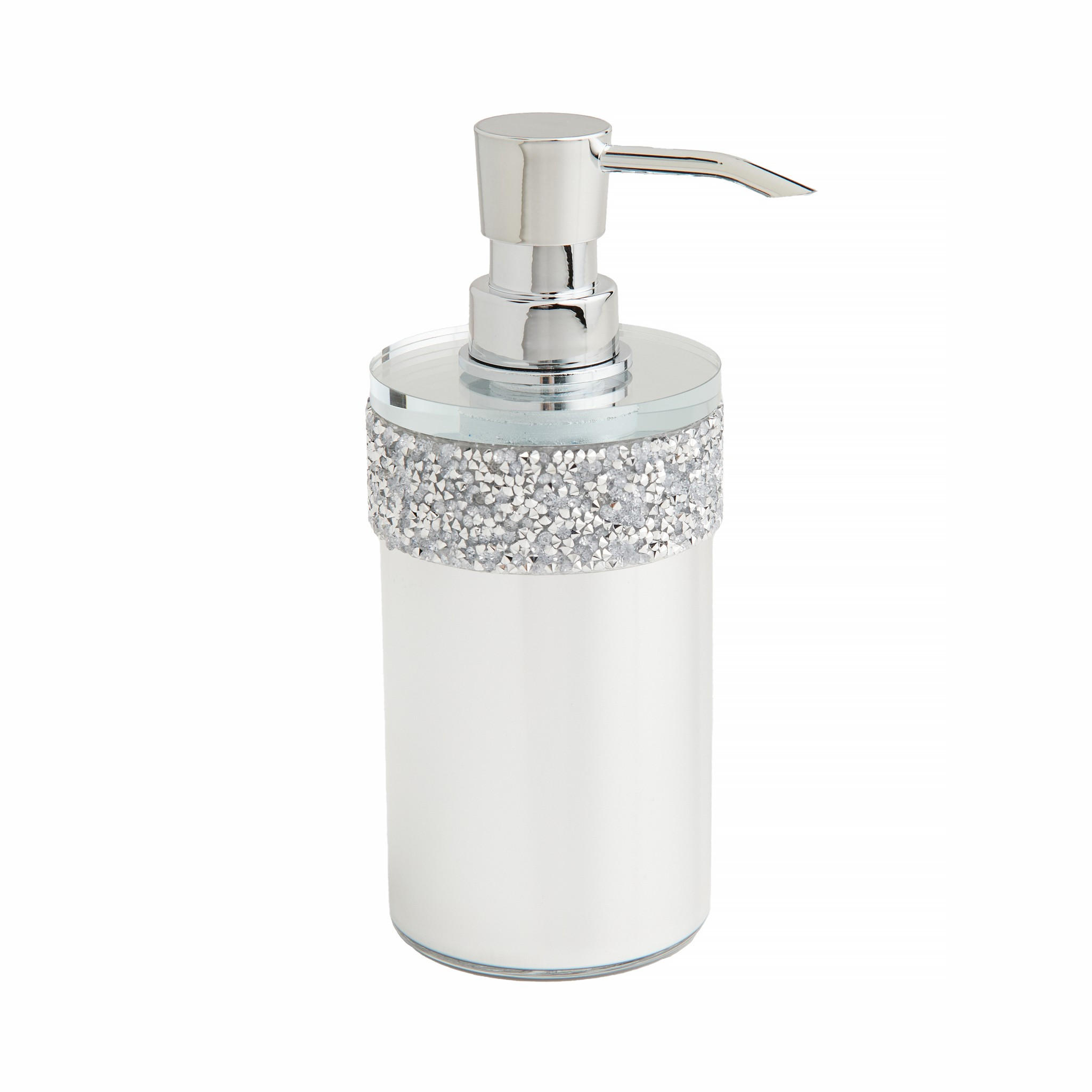 BADSPENDER Versalite - Silberfarben, Glas (8/20/8cm) - home&you
