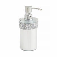 BADSPENDER Versalite - Silberfarben, Glas (8/20/8cm) - home&you