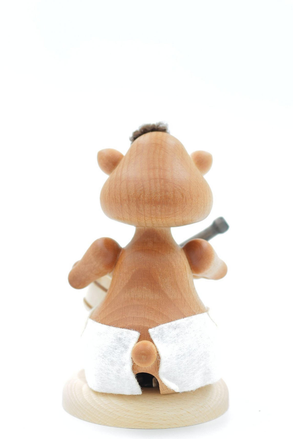 RAUCHFIGUR Hamster Saunagänger 13 cm - Multicolor, Holz (8/13/0.1cm)