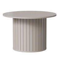 KONFERENČNÍ STOLEK Zante šedobéžový, 70 cm - černá/šedohnědá, kompozitní dřevo (70/70/46.7cm) - Selsey