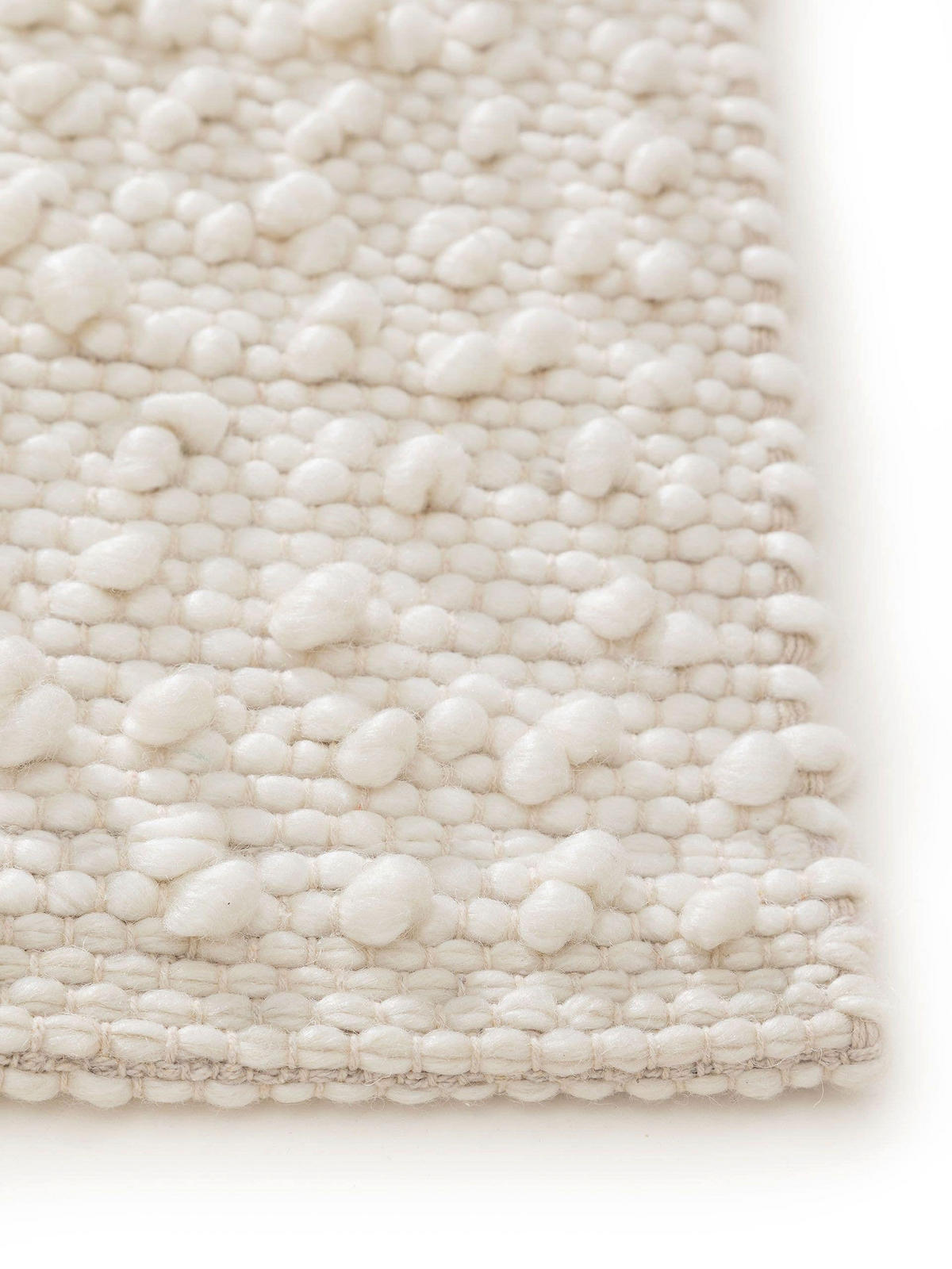 WOLLTEPPICH-LÄUFER Lana Cream 70x200 cm - Creme, Textil (70/200cm) - benuta Pure