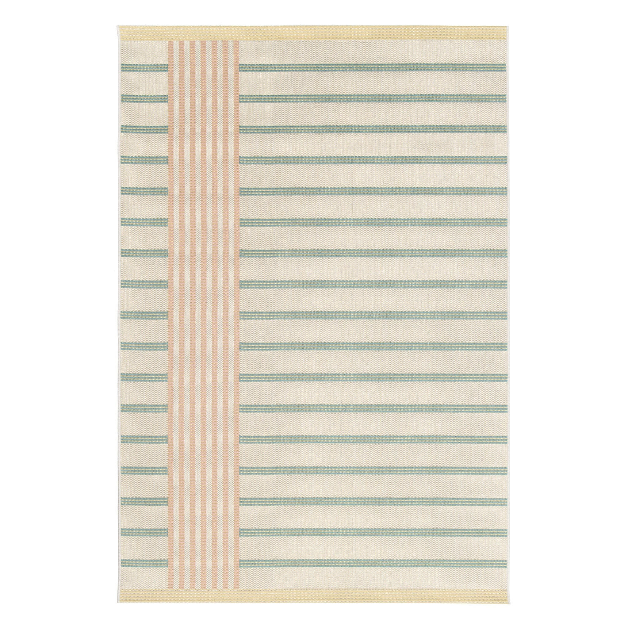 BUNTER Teppich für Innen- und Außenbereich mehrfarbig - Multicolor, Textil (120/170cm) - AFK Living