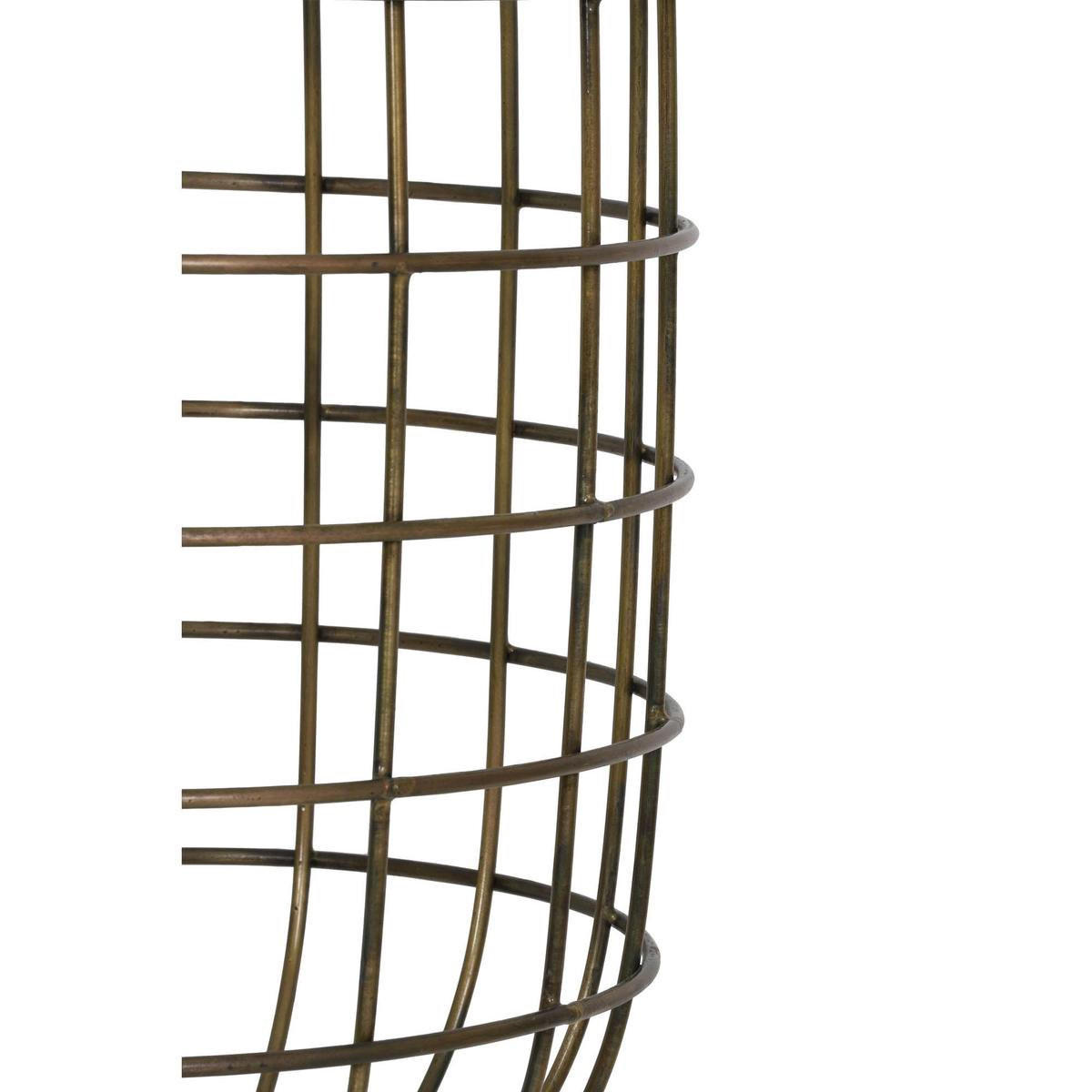 D- STEHLEUCHTE Toah Bronze Ø36,5/151 cm - Bronzefarben, Metall (36.5/36.5/151cm) - Light & Living