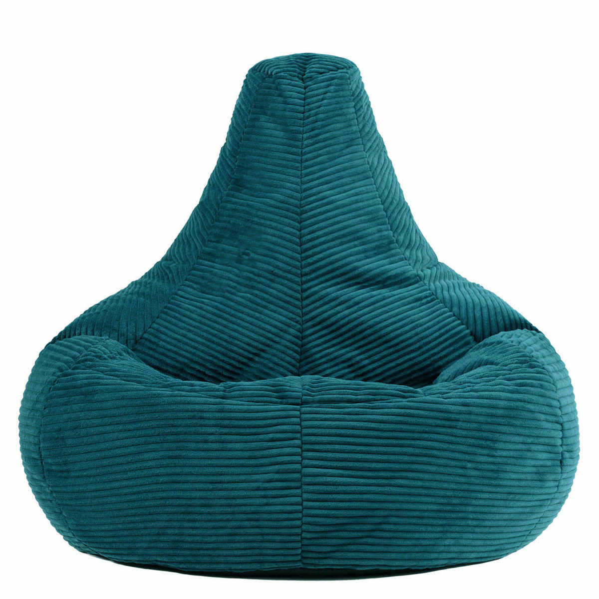 SITZSACK Sessel aus Cord 2-tlg. - Grün, Kunststoff (82/76/82cm) - icon