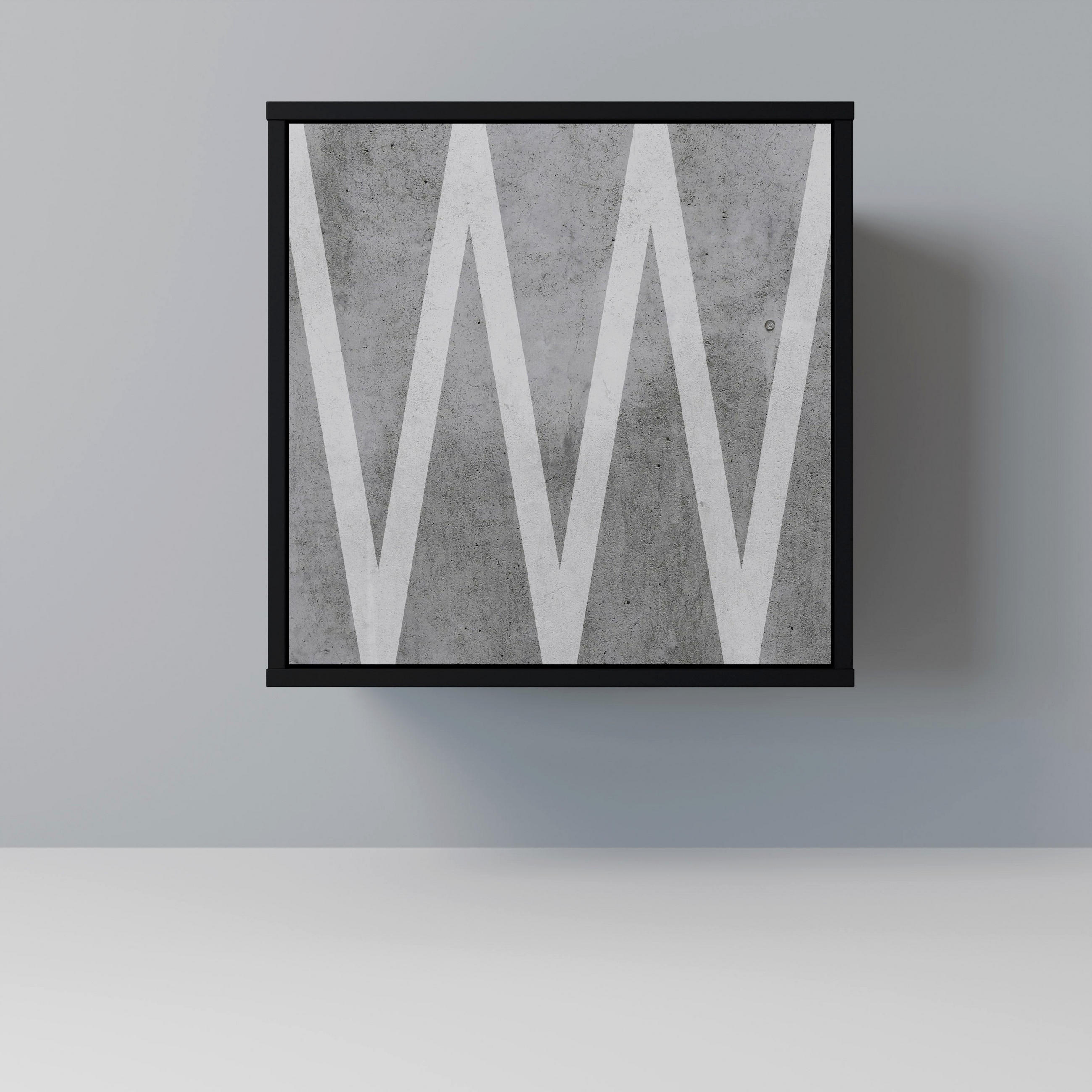 SpaceRebels Sideboard Schwarz 57.5x57.5x42 cm