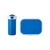 BROTDOSE + VERSCHLUSSBECHER Campus blau 300 ml + 700 ml 2er Set - Blau, Kunststoff (7.5/18.8/20.5cm) - Mepal