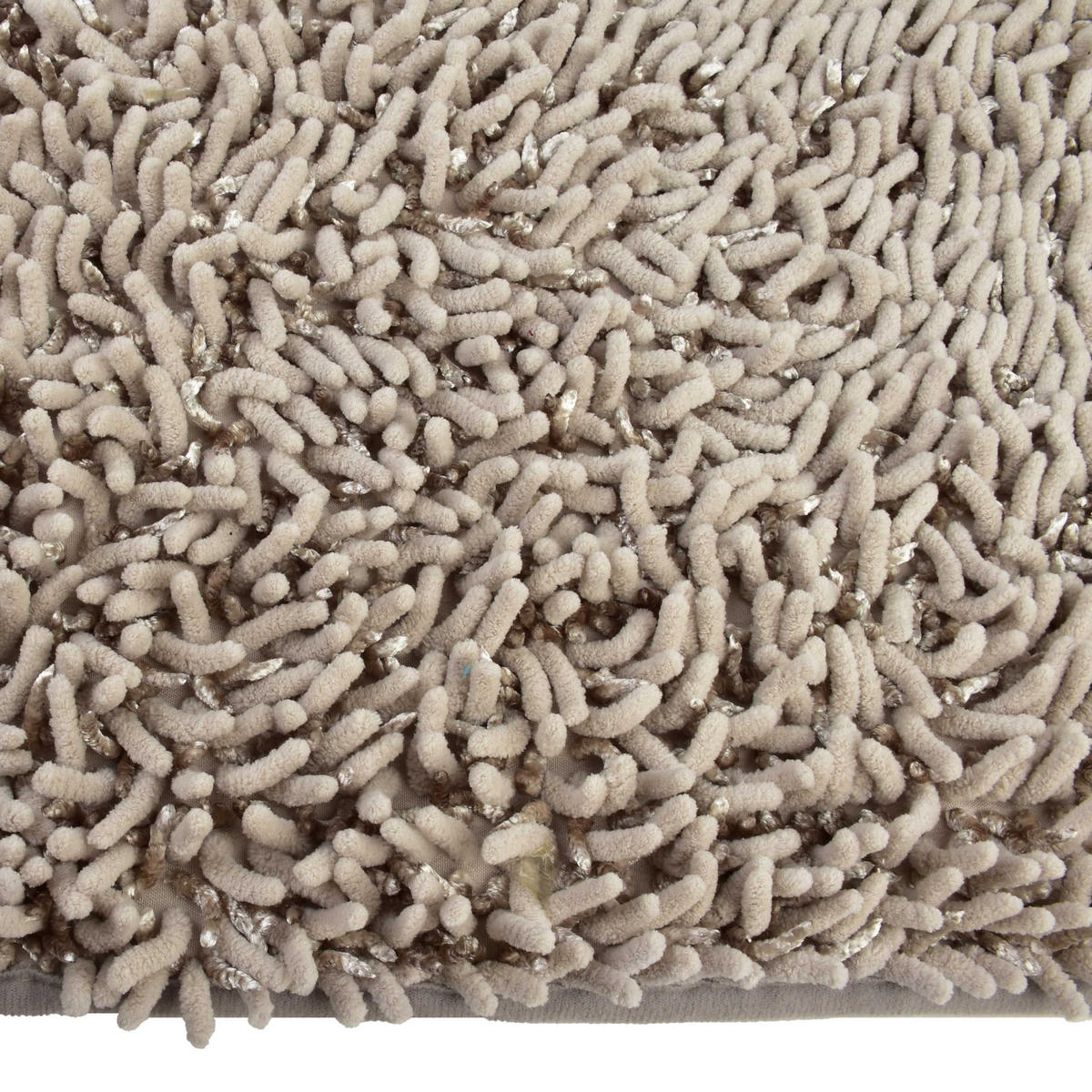 BADTEPPICH Zac Beige 80/50/2 cm Textilien - Beige, Textil (50/80cm) - Mondex