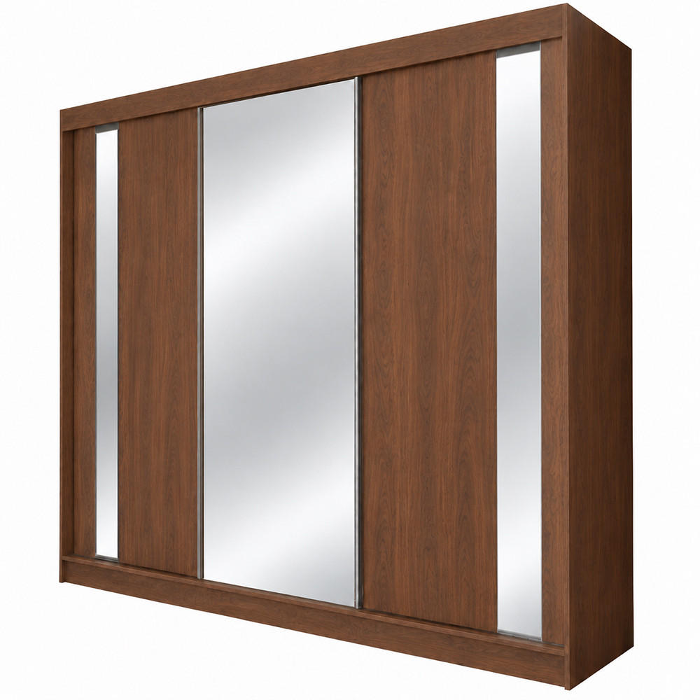 KS Home Concept Kleiderschrank Nussbaum 240x216x61 cm