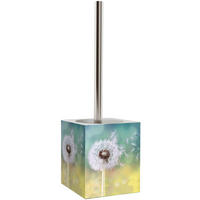 WC-BÜRSTE Pusteblume - Türkis/Gelb, Kunststoff (10/37/10cm) - Sanilo