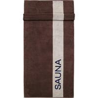 SAUNATUCH SAUNA 6238 MOKKA - 37 - Braun, Textil (80/200cm) - Cawoe