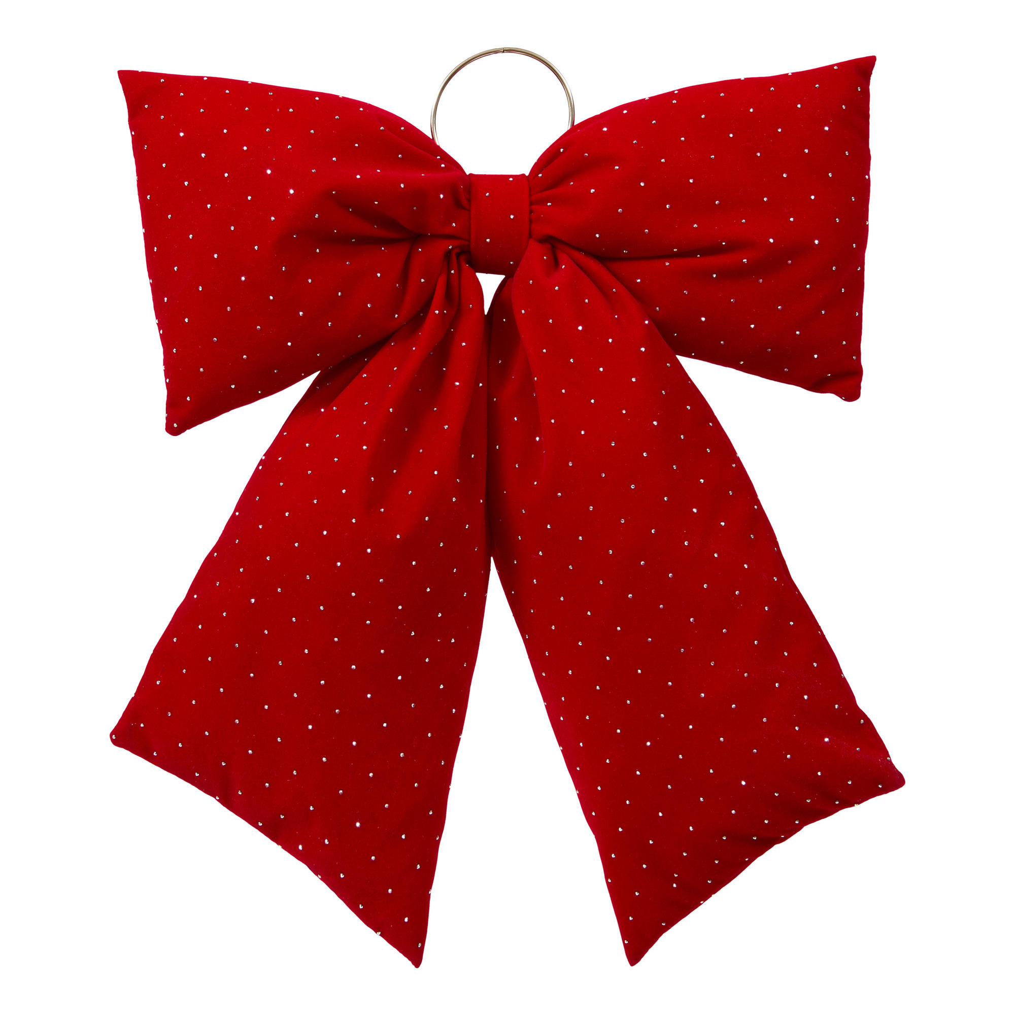 Atmosphera Createur d´interieur Weihnachtsbaum-Schleife Rot 4x46x38 cm
