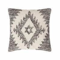 KELIM-KISSEN Karu 45/45 cm - Grau, Textil (45/45cm) - Homescapes