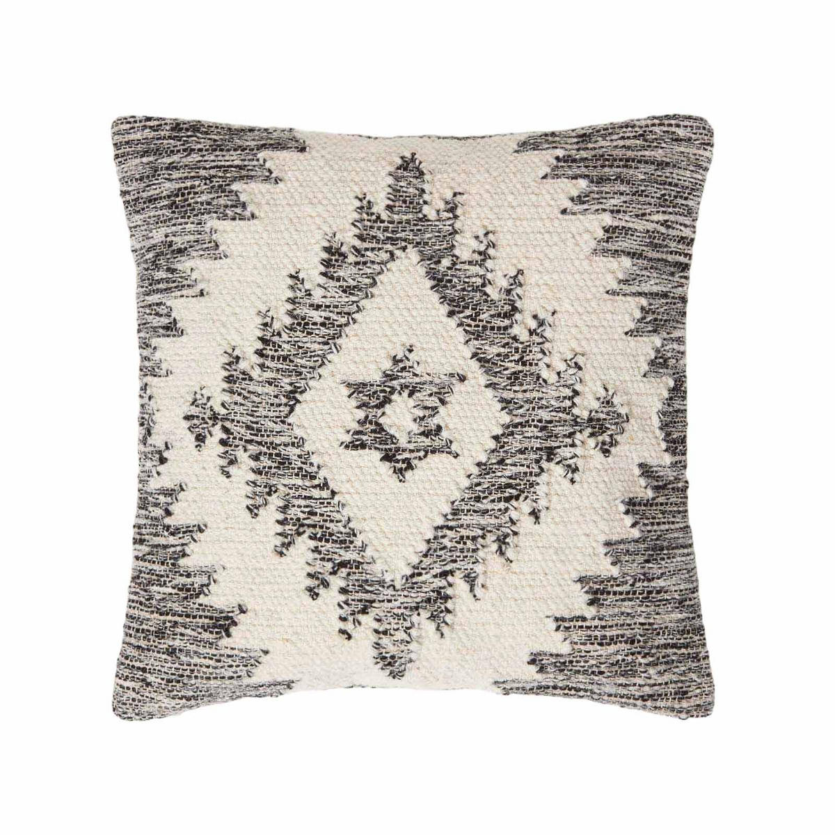 KELIM-KISSEN Karu 45/45 cm - Grau, Textil (45/45cm) - Homescapes
