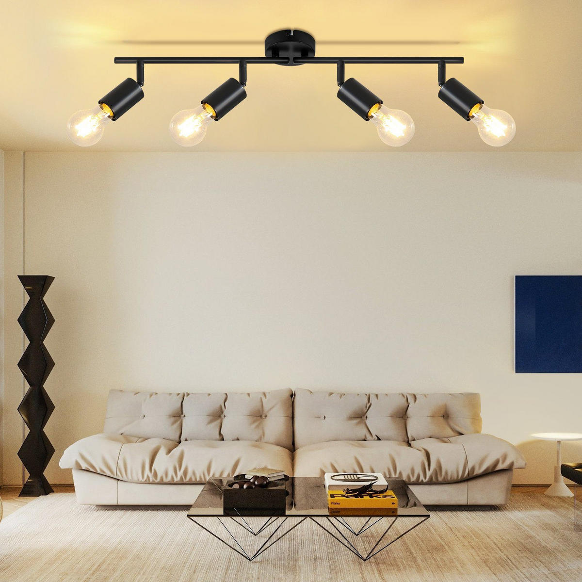 STRAHLER Laser 75/9/16 cm - Schwarz, Metall (75/9/16cm) - Nettlife