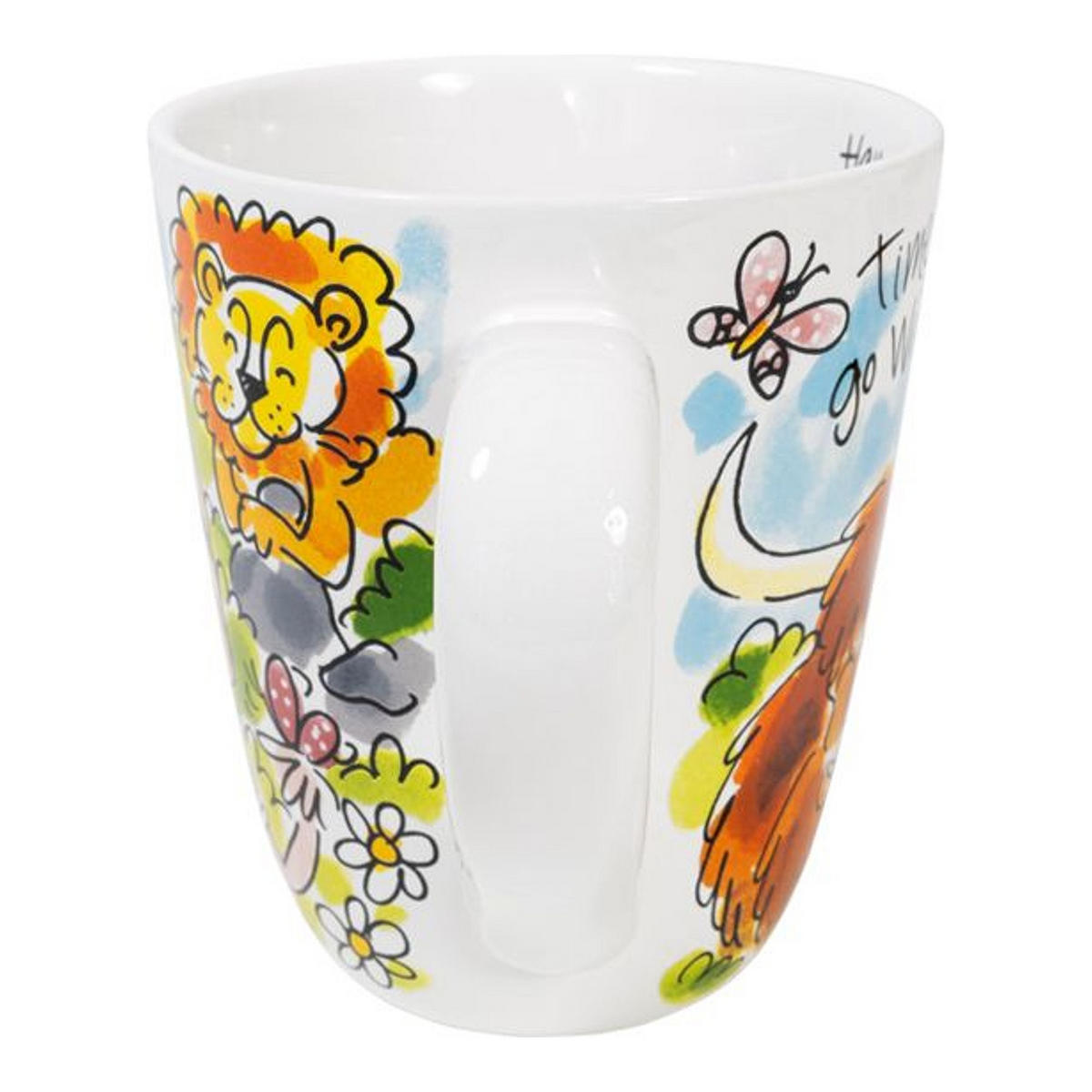 BECHER Wild werden Beekse Bergen in Bunt - 350 ml - Multicolor, Keramik (0.35L) - Blond Amsterdam