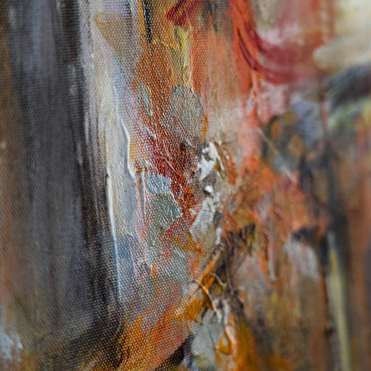 GEMÄLDE Städtische Atmosphäre Schattenfugenrahmen Gelb 60x40 cm - Gelb, Holz (60/40cm) - YS-art gallery