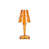 TISCHLAMPE Gem 10/10/25 cm - Gelb, Kunststoff (10/10/25cm) - Leitmotiv