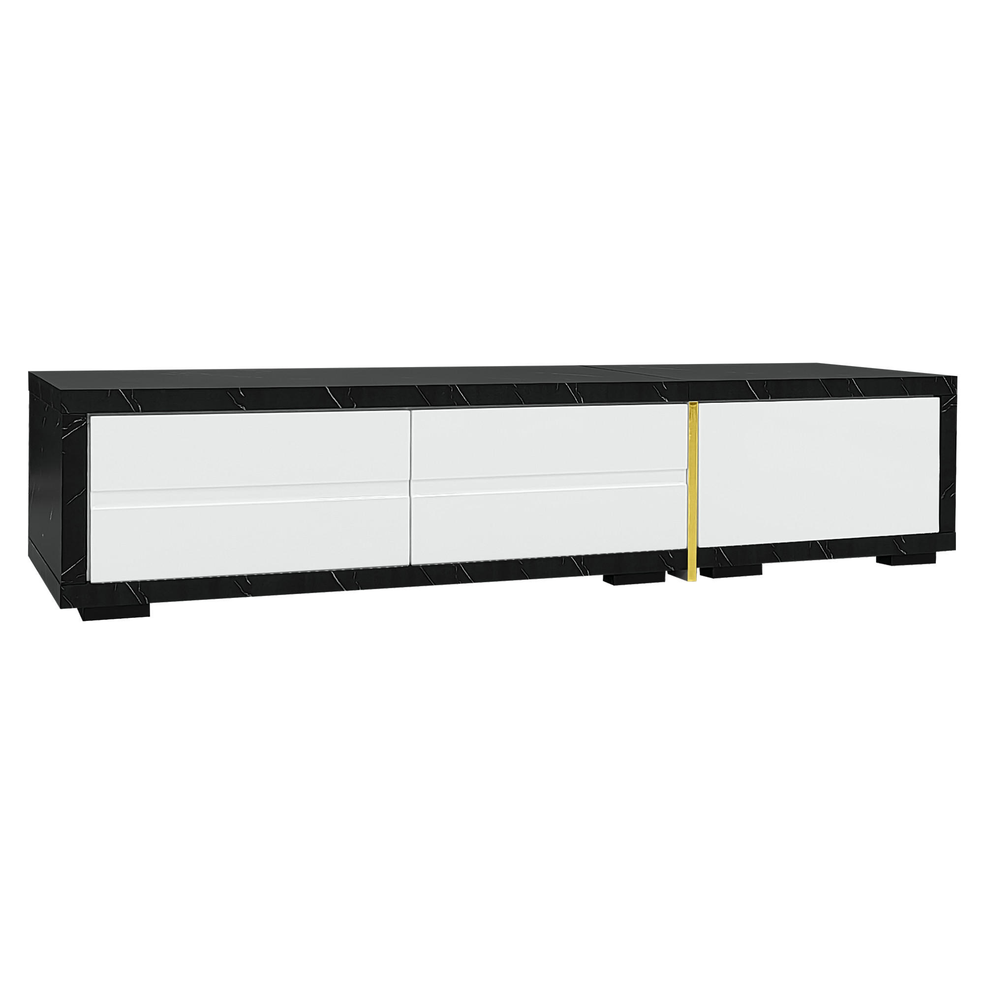 ComfortXL Lowboard Weiß 140x30x40 cm