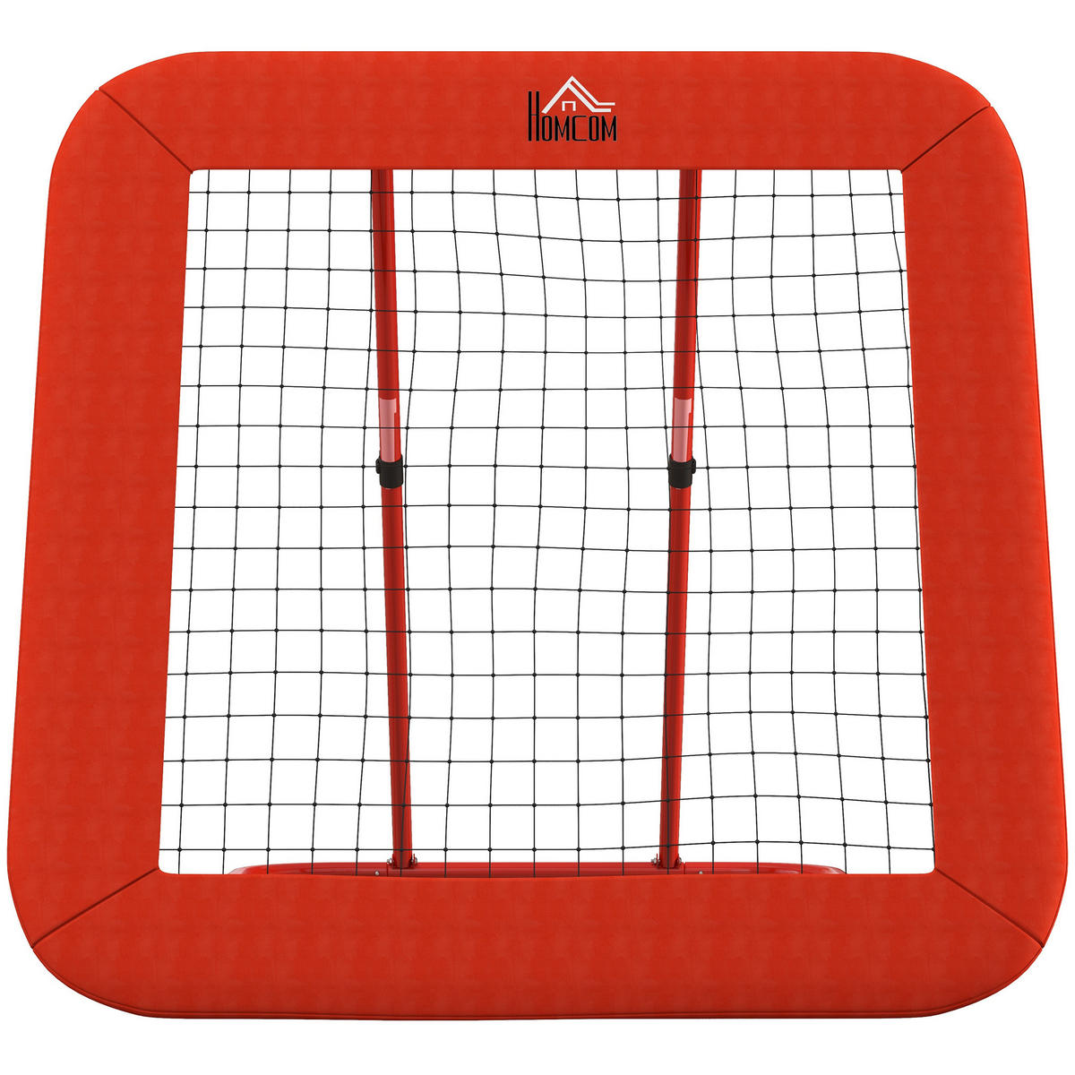 REBOUNDER für Fussball DE-10351 verstellbar, faltbar Rot - Rot, Metall (118/128cm) - ComfortXL