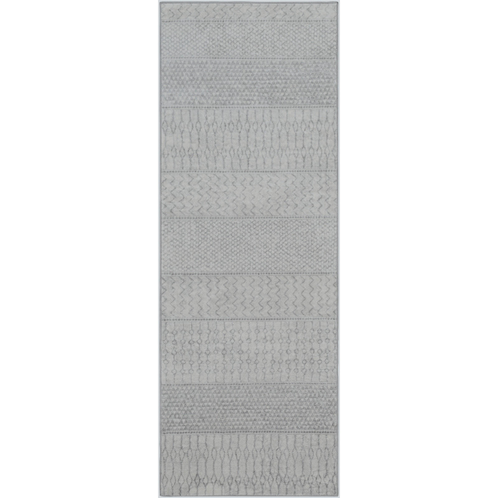 KURZFLORTEPPICH 80/220 cm Grau - Grau, Textil (80/220cm) - LIVABLISS