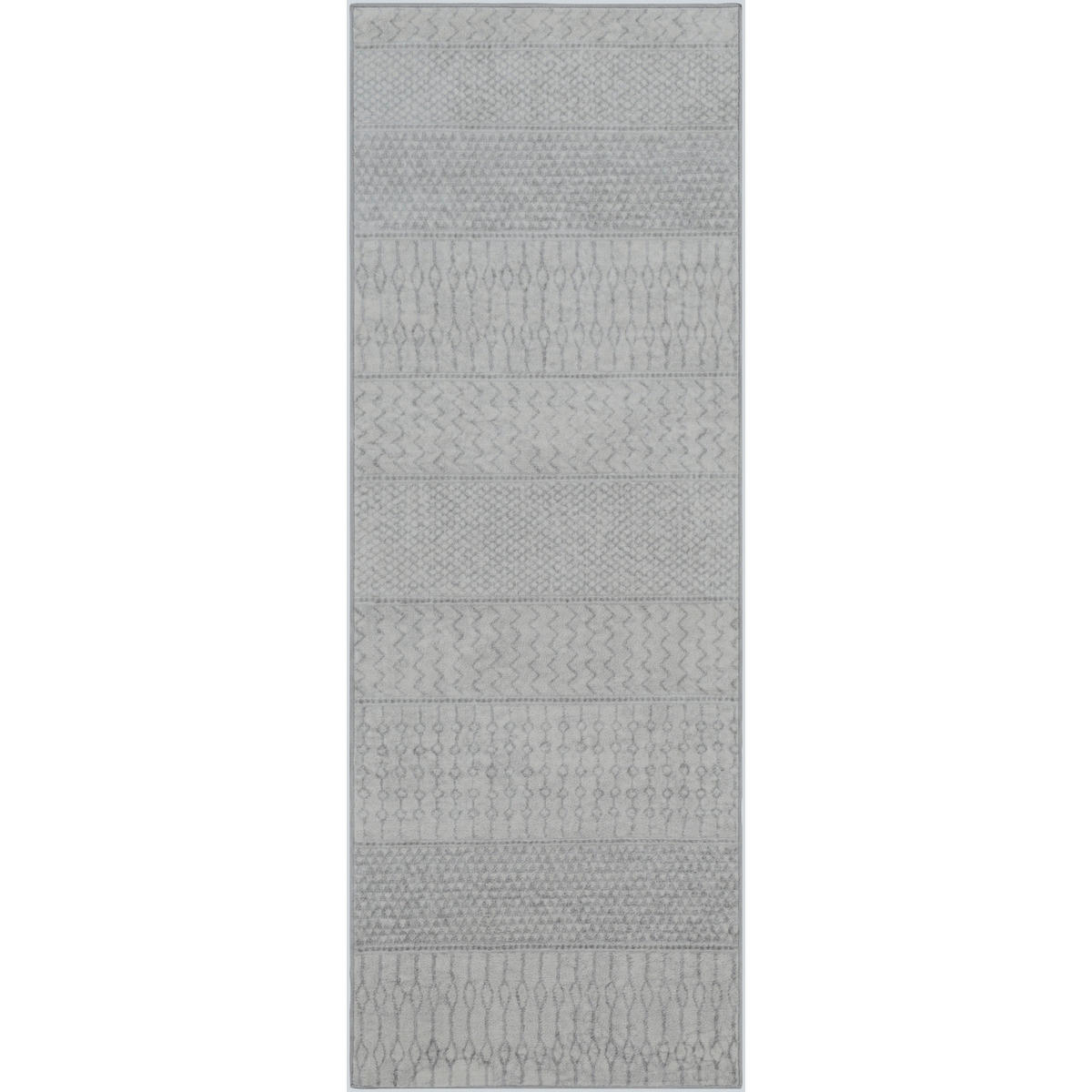 KURZFLORTEPPICH 80/220 cm Grau - Grau, Textil (80/220cm) - LIVABLISS