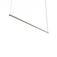 LED-HÄNGELEUCHTE - Graubraun, Metall (2/100/2cm) - Lumicom