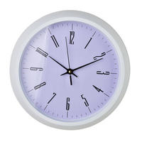 WANDUHR Ramsey Weiß 30,5x30,5x5 cm Kunststoff - Weiß, Kunststoff (5/30.5/30.5cm) - Mondex