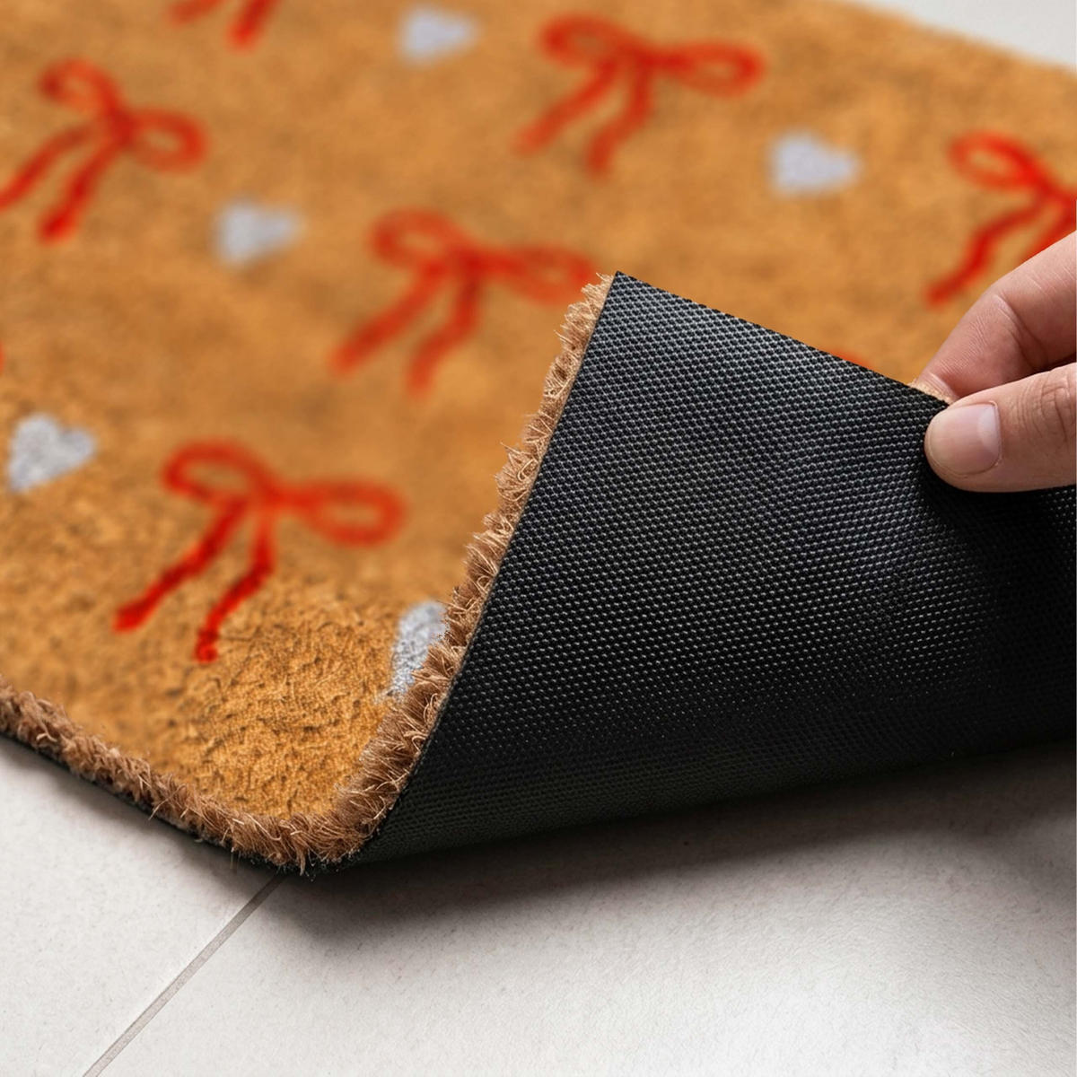 ROHOŽ - viacfarebná, textil/plast (60/40cm) - Relaxdays