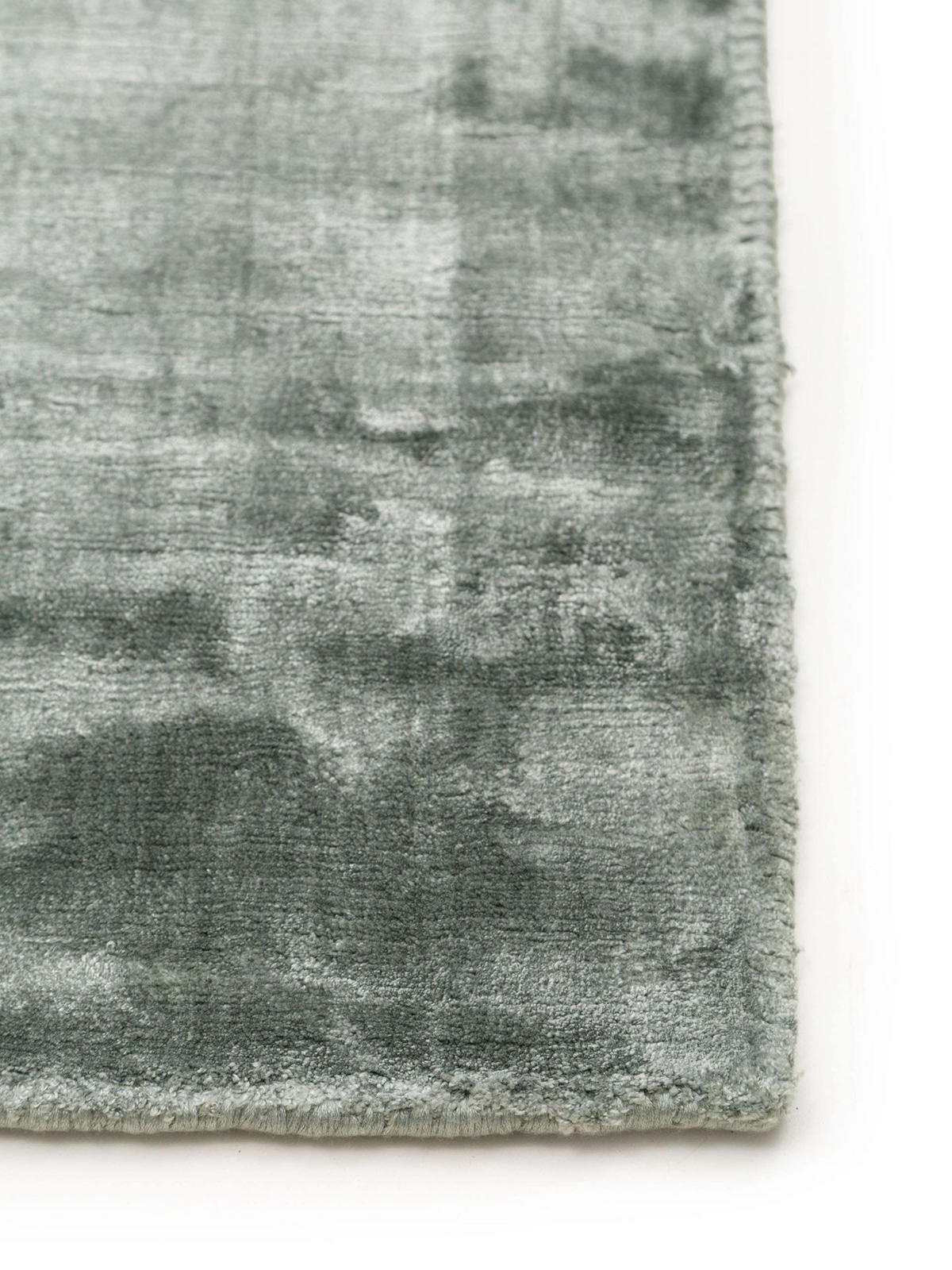 VISKOSETEPPICH Nela Hellgrün 160x230 cm - Hellgrün, Textil (160/1cm) - KUNSTLOFT