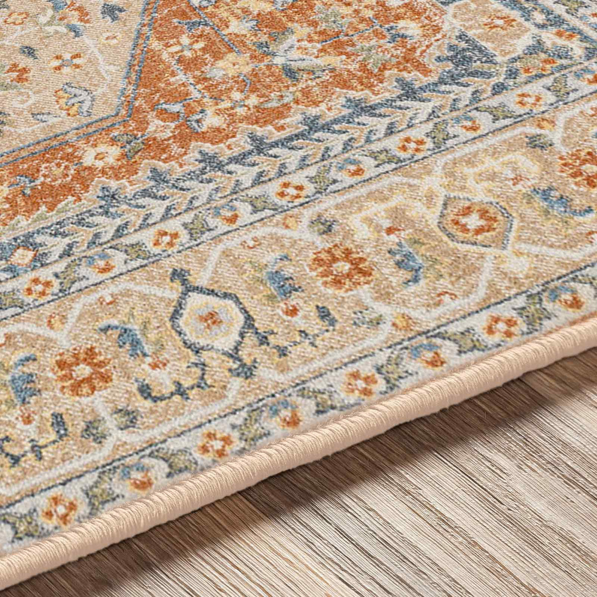 WASCHBARER TEPPICH Boka 200/275 cm Dunkelorange - Dunkelorange, Textil (200/275cm) - LIVABLISS