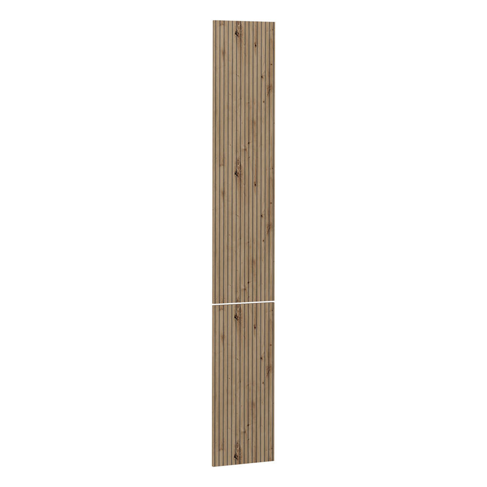 Vicco KUCHYŇSKÁ DVÍŘKA R-Line Řemeslný dub 29.6 x 196 cm nábytková čela pro vysokou výsuvnou skříň