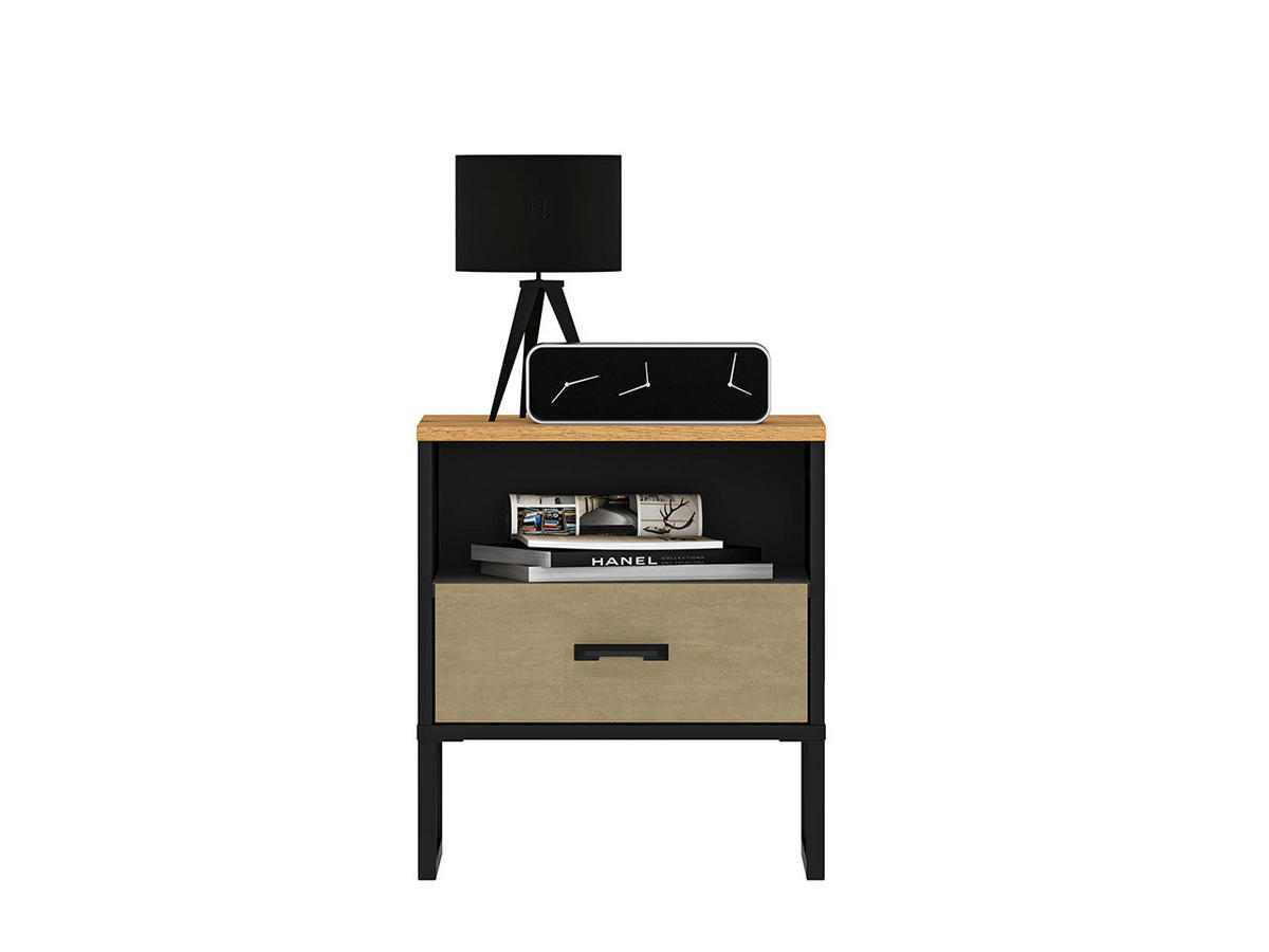 NACHTTISCH – COLT 08 – 45 cm – Colt – Eichefarben - Eichefarben, Holzwerkstoff (45/50/40cm) - hi-markt