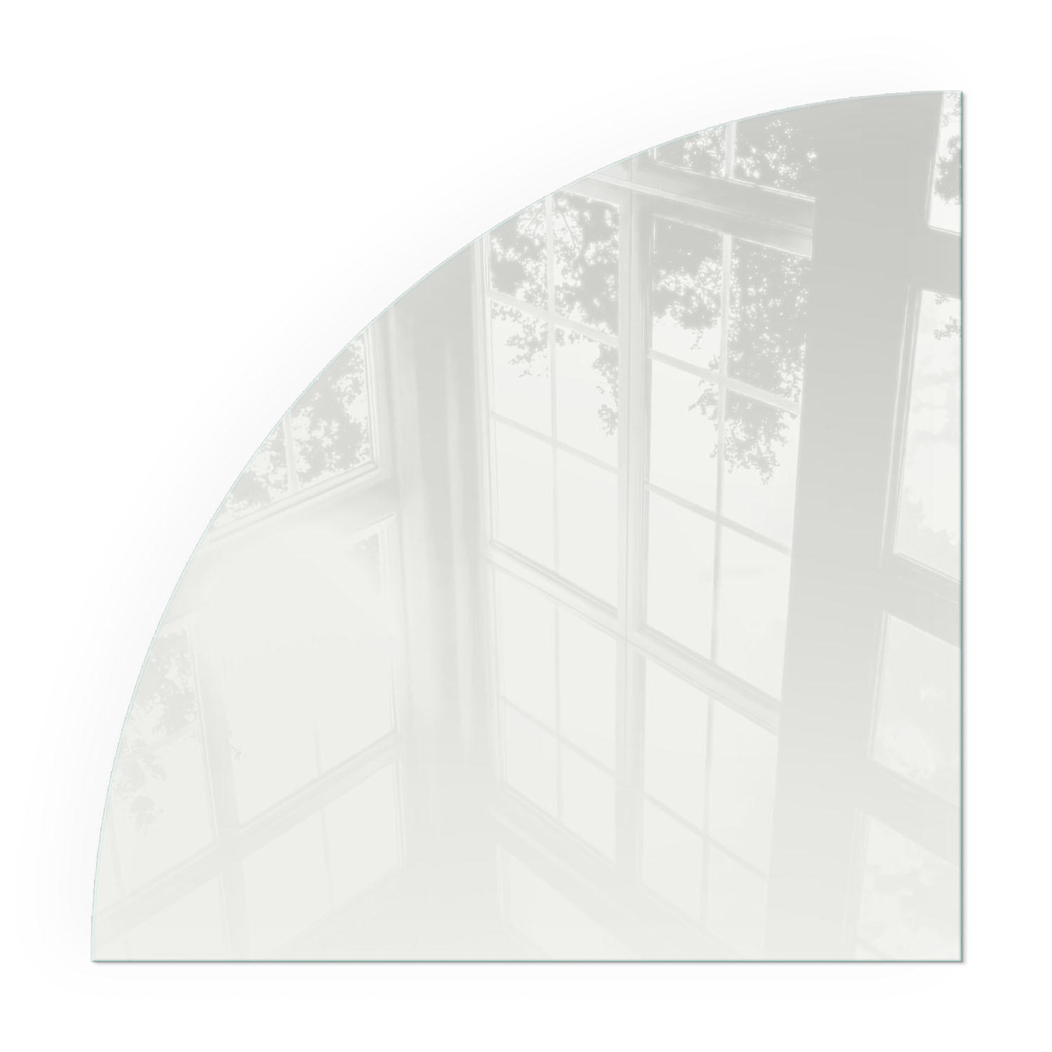 GLASPLATTE für Kamin 100x100 cm - Grau, Glas (100/100/0.4cm) - TULUP