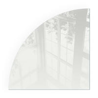 GLASPLATTE für Kamin 100x100 cm - Grau, Glas (100/100/0.4cm) - TULUP